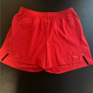 Adidas Men’s Mahomes D4T SHO XL Red Training Shorts. 6in Inseam NWT